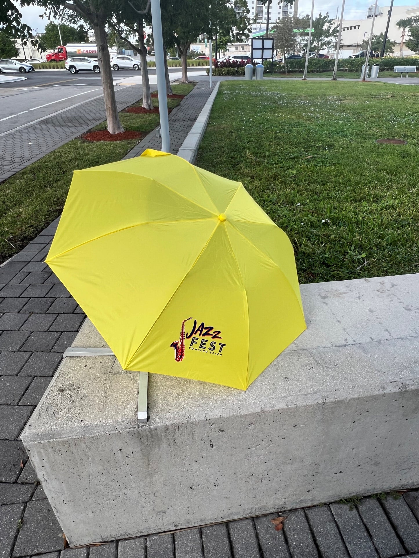 Jazz Fest Branded Umbrella